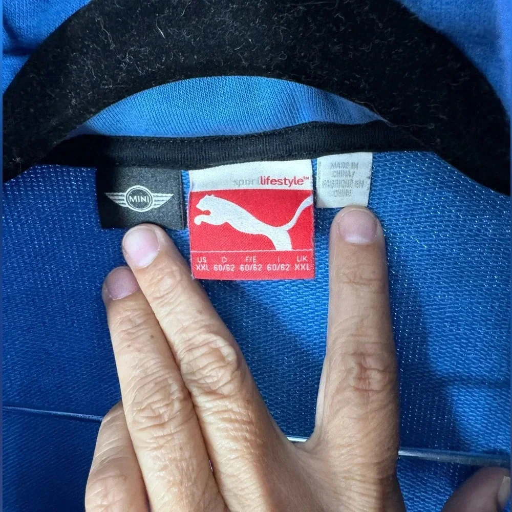 XXL Puma Mini collab sweatshirt cardigan with hidden hood - Picture 4 of 7